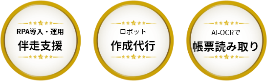 伴走支援/作成代行/帳票読み取り